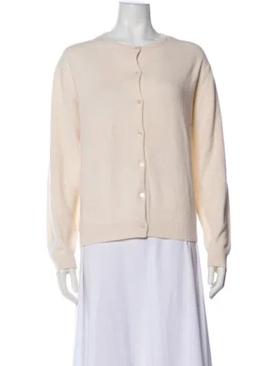 Pre-owned Tse Cashmere Crew Neck Sweater In Neutral