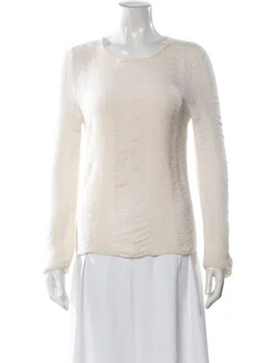 Pre-owned Tse Cashmere Crew Neck Sweater In Neutral