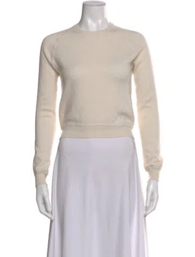 Pre-owned Tse Cashmere Crew Neck Sweater In Neutral