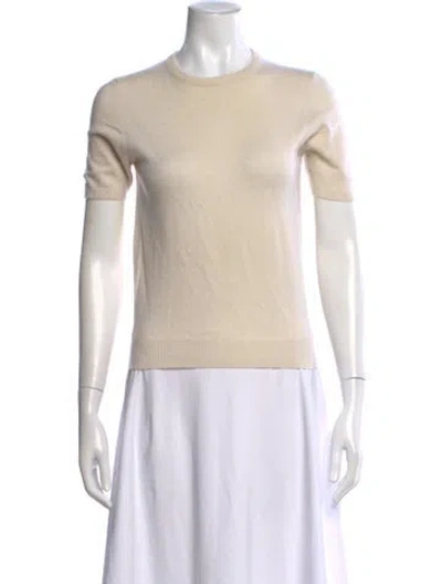 Pre-owned Tse Cashmere Crew Neck Sweater In Neutral