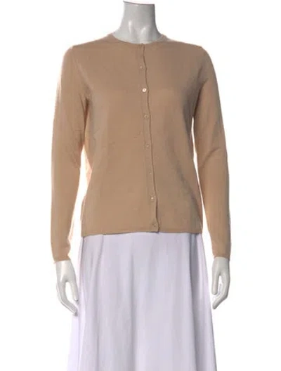 Pre-owned Tse Cashmere Crew Neck Sweater In Neutrals