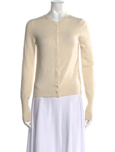 Pre-owned Tse Cashmere Crew Neck Sweater In Neutrals