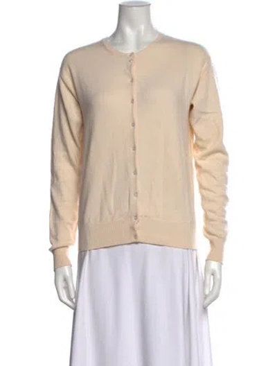 Pre-owned Tse Cashmere Crew Neck Sweater In Neutrals