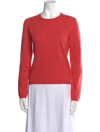 Pre-owned Tse Cashmere Crew Neck Sweater In Pink