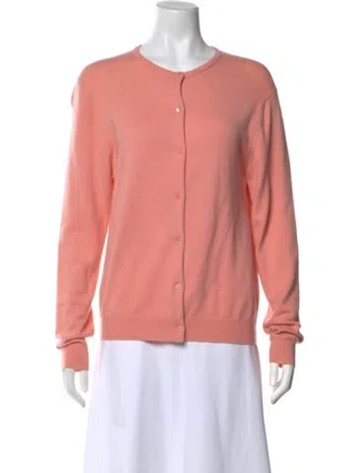 Pre-owned Tse Cashmere Crew Neck Sweater In Pink