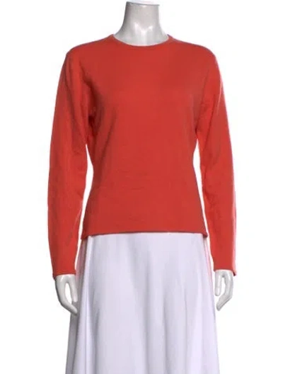 Pre-owned Tse Cashmere Crew Neck Sweater In Pink