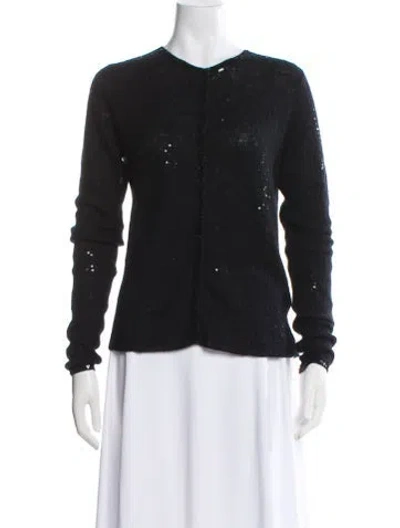 Pre-owned Tse Cashmere Crew Neck Sweater W/ Tags In Black