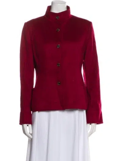 Pre-owned Tse Cashmere Evening Jacket In Red