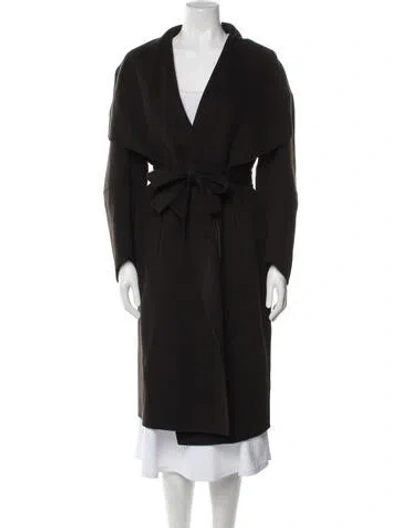 Pre-owned Tse Cashmere Faux Fur Coat W/ Tags In Black