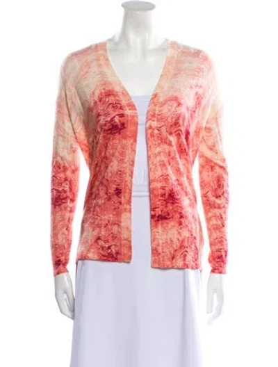 Pre-owned Tse Cashmere Floral Print Evening Jacket In Multi