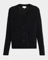 Tse Cashmere Heavy Jersey Cashmere Cardigan In Multi