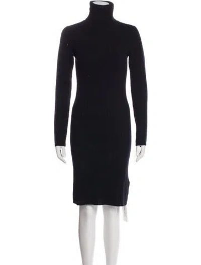 Pre-owned Tse Cashmere Knee-length Dress In Blue
