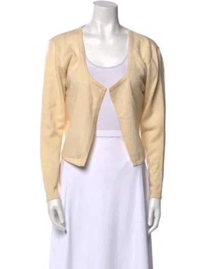 Pre-owned Tse Cashmere Open Front Sweater In Neutral