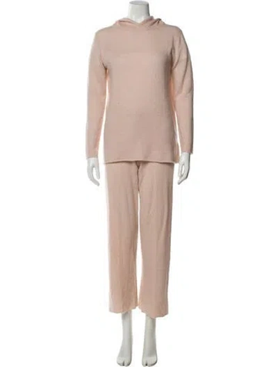 Pre-owned Tse Cashmere Pant Set In Pink