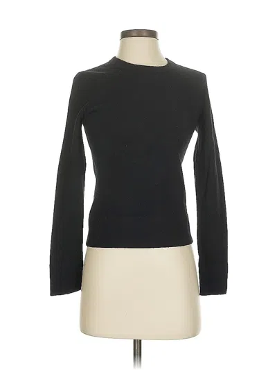 Pre-owned Tse Cashmere Pullover Sweater In Black