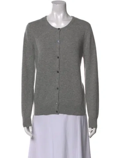 Pre-owned Tse Cashmere Scoop Neck Sweater In Gray