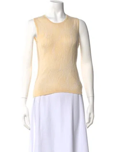 Pre-owned Tse Cashmere Scoop Neck Sweater In Neutral