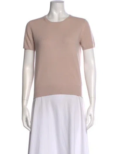 Pre-owned Tse Cashmere Scoop Neck Sweater In Pink
