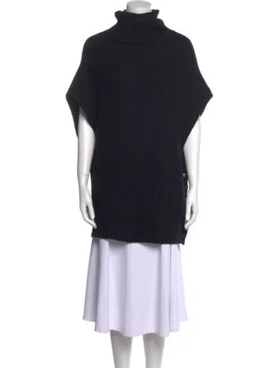 Pre-owned Tse Cashmere Turtleneck Sweater In Black