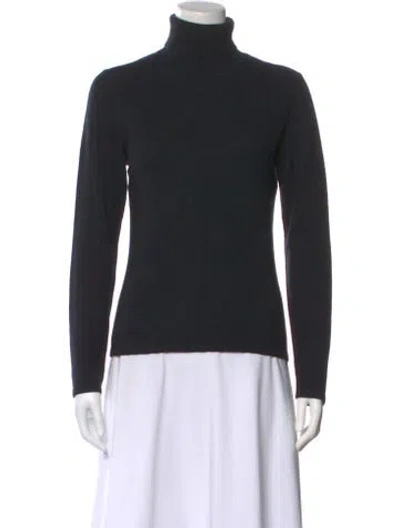Pre-owned Tse Cashmere Turtleneck Sweater In Black