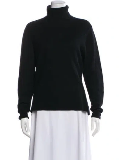 Pre-owned Tse Cashmere Turtleneck Sweater In Black