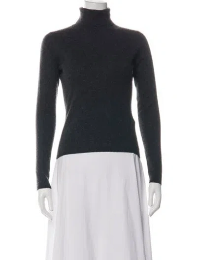Pre-owned Tse Cashmere Turtleneck Sweater In Black
