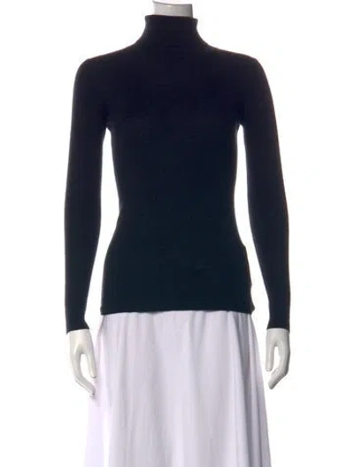 Pre-owned Tse Cashmere Turtleneck Sweater In Black