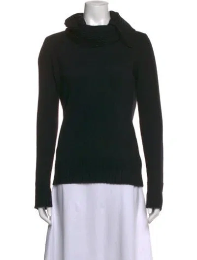 Pre-owned Tse Cashmere Turtleneck Sweater In Black