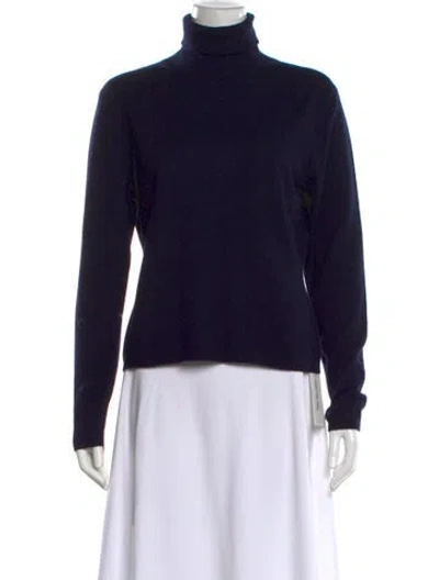 Pre-owned Tse Cashmere Turtleneck Sweater In Black