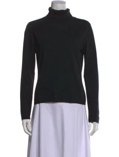 Pre-owned Tse Cashmere Turtleneck Sweater In Black