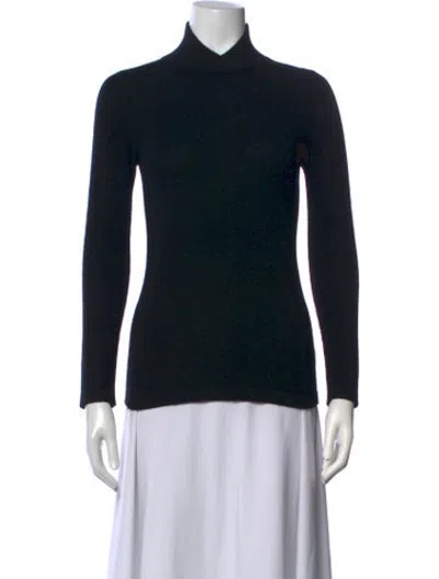 Pre-owned Tse Cashmere Turtleneck Sweater In Black
