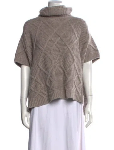 Pre-owned Tse Cashmere Turtleneck Sweater W/ Tags In Gray