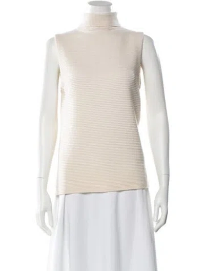 Pre-owned Tse Cashmere Turtleneck Sweater W/ Tags In Neutral