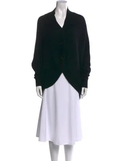 Pre-owned Tse Cashmere V-neck Sweater In Black