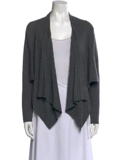 Pre-owned Tse Cashmere V-neck Sweater In Gray