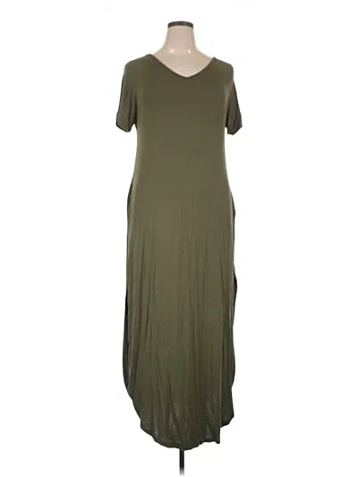 Pre-owned Tse Casual Dress In Green