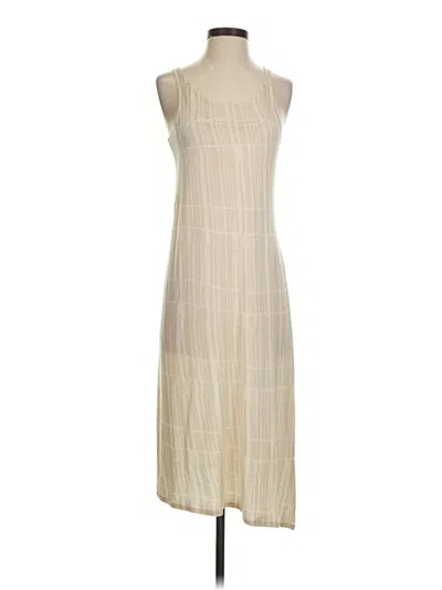 Pre-owned Tse Casual Dress In Ivory