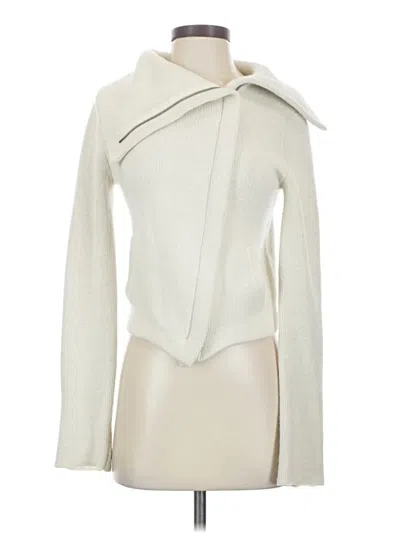 Pre-owned Tse Coat In Ivory