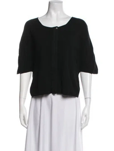 Pre-owned Tse Crew Neck Sweater In Black