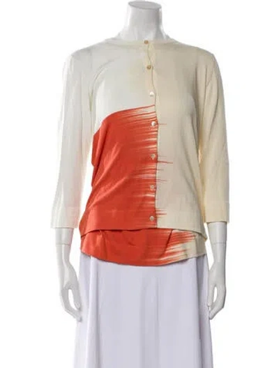 Pre-owned Tse Crew Neck Sweater In Neutral