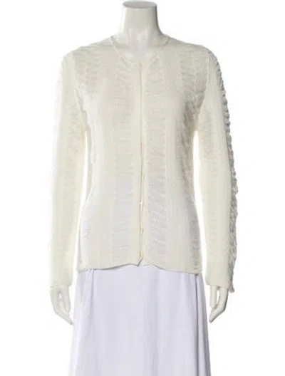 Pre-owned Tse Crew Neck Sweater In Neutral