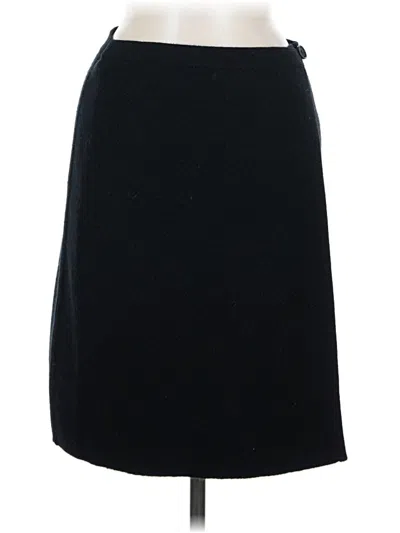 Pre-owned Tse Formal Skirt In Black