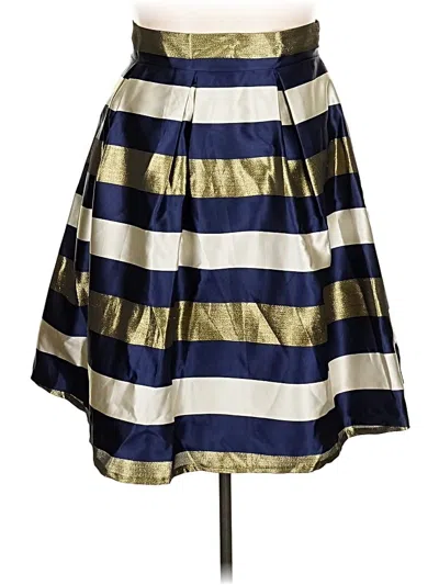 Pre-owned Tse Formal Skirt In Gold