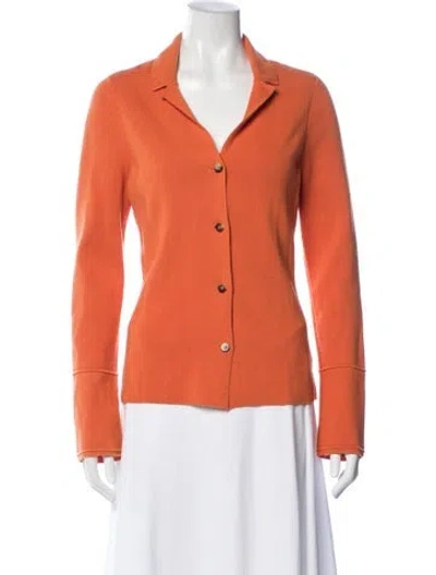 Pre-owned Tse Jacket In Orange
