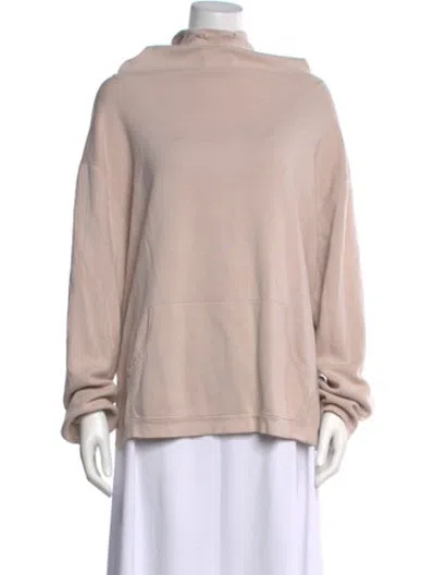 Pre-owned Tse Mock Neck Sweater In Pink