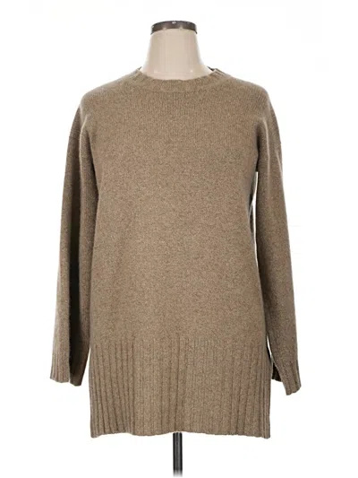 Pre-owned Tse Pullover Sweater In Brown