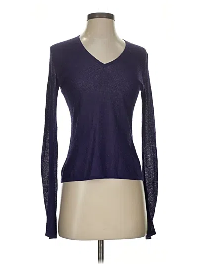 Pre-owned Tse Pullover Sweater In Purple