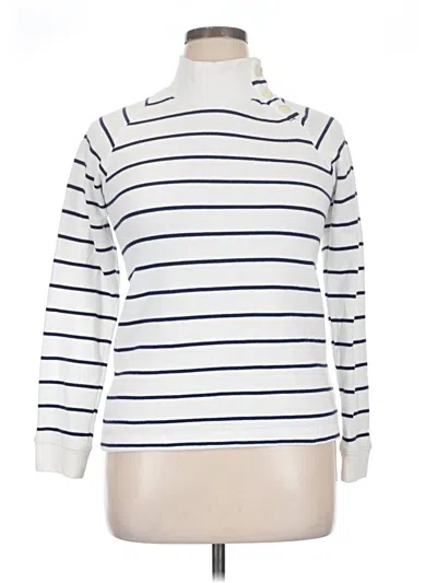 Pre-owned Tse Turtleneck Sweater In White