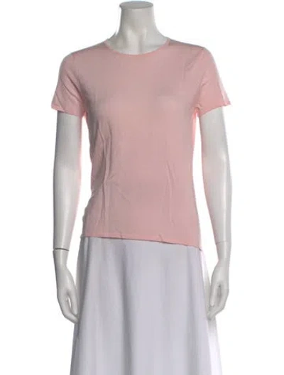 Pre-owned Tse Wool Crew Neck Sweater In Pink