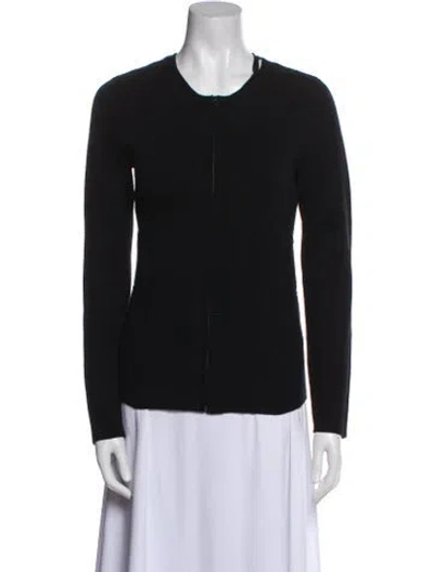 Pre-owned Tse Wool Evening Jacket In Black